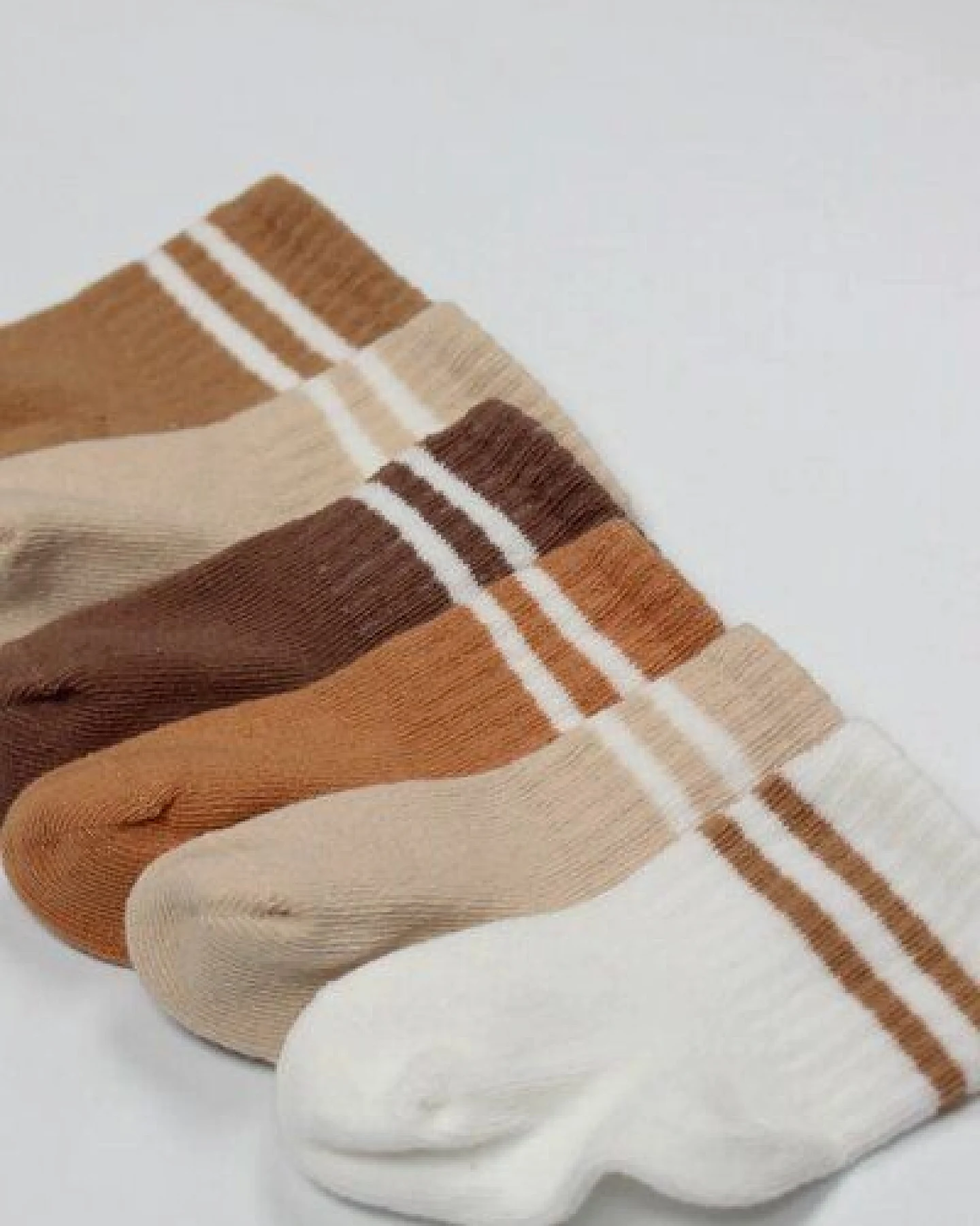 bistyle Socken 6er-Pack für Babys Babysocken Jungen Mädchen Kurzsocken gerippt – Ansicht 4