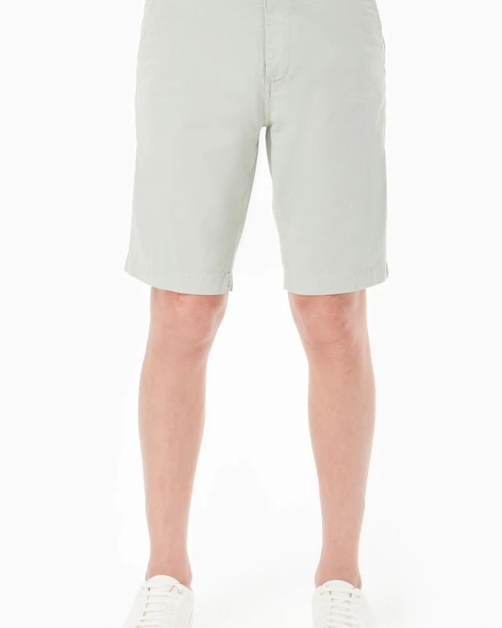 ORGANICATION Herren vegan Shorts Chino Slim Fit Grün Moss