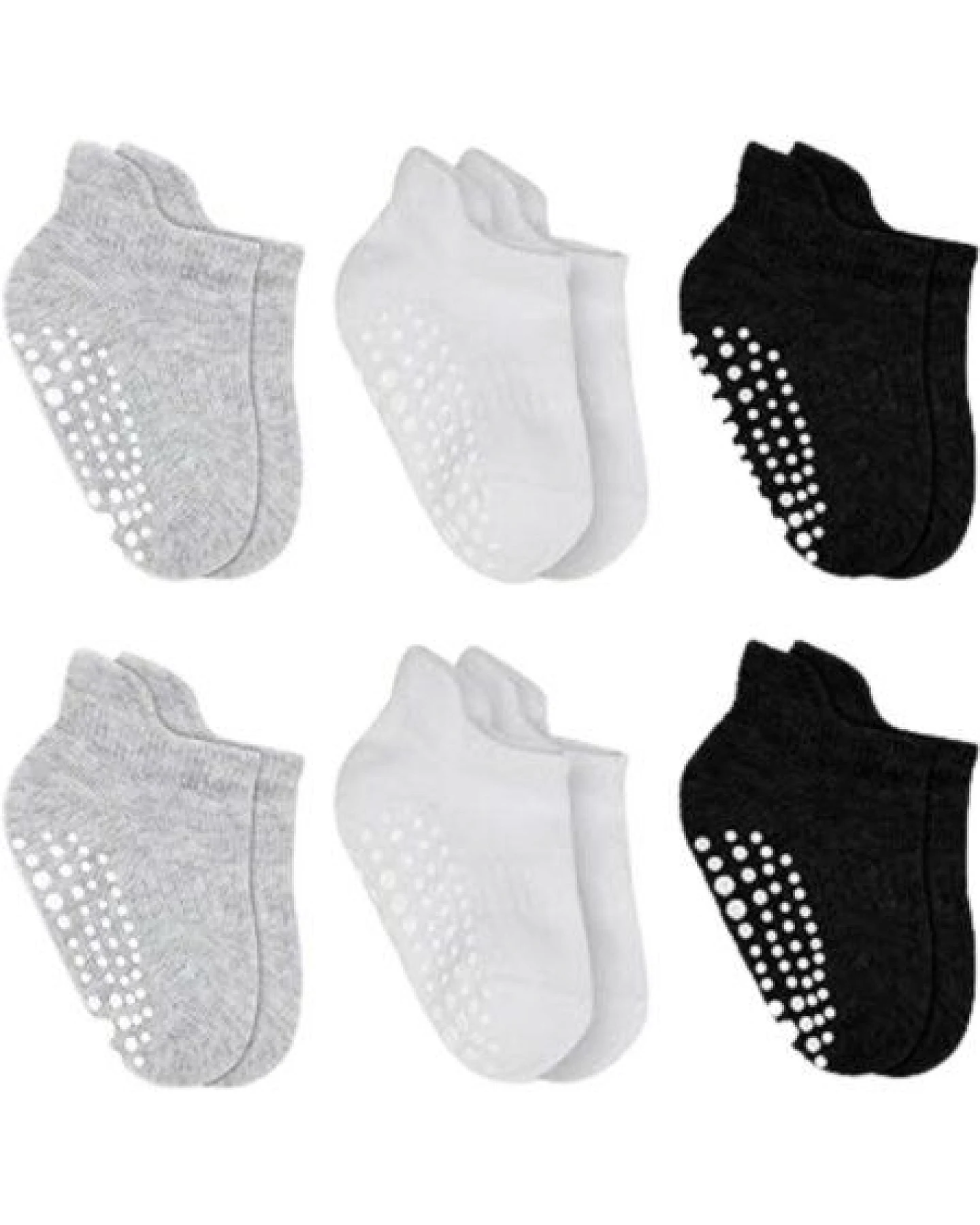 bistyle Sneakersocken ABS 6 Paar für Babys Jungen und Mädchen Babysocken Kurzsocken – Ansicht 2