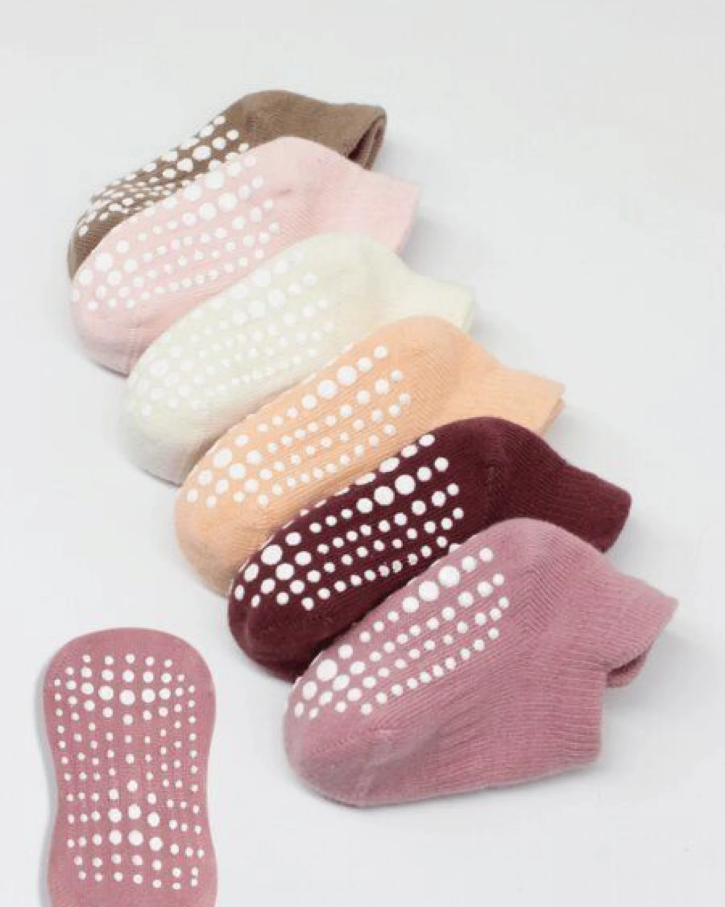bistyle Sneakersocken ABS 6 Paar für Babys Jungen und Mädchen Babysocken Kurzsocken – Ansicht 3