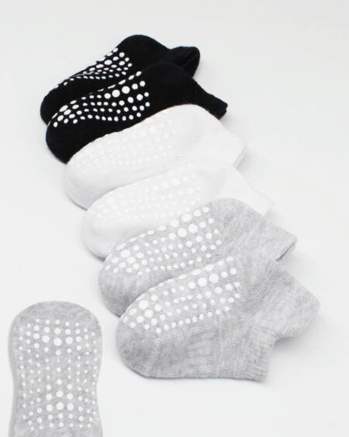 bistyle Sneakersocken ABS 6 Paar für Babys Jungen und Mädchen Babysocken Kurzsocken – Ansicht 3