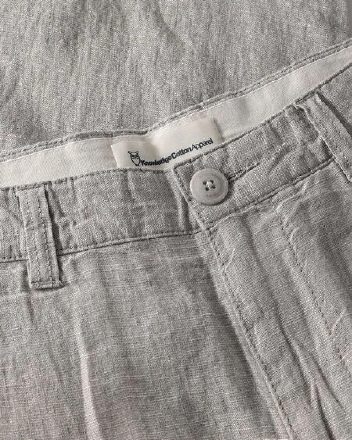 KnowledgeCotton Apparel Chinohose CHUCK aus Bio-Leinen – Ansicht 4
