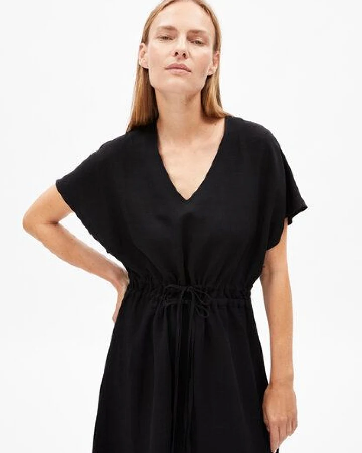 ARMEDANGELS MAAHOLINA LINO Damen Webkleid aus Leinen-Mix