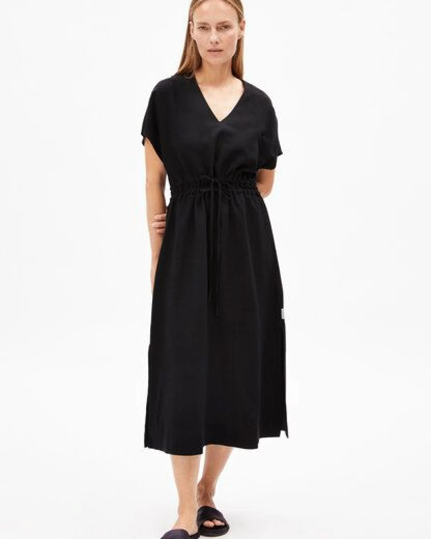 ARMEDANGELS MAAHOLINA LINO Damen Webkleid aus Leinen-Mix – Ansicht 4