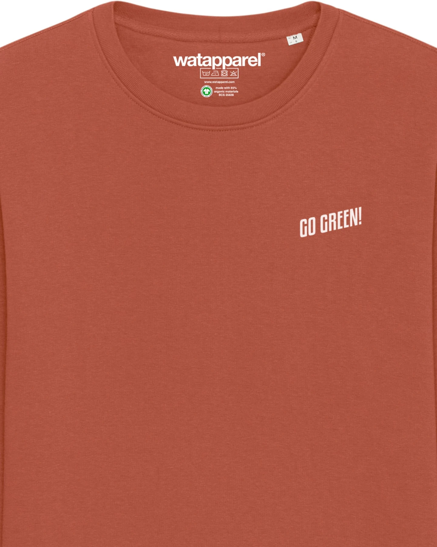 Watapparel Sweatshirt Go Green – Ansicht 3