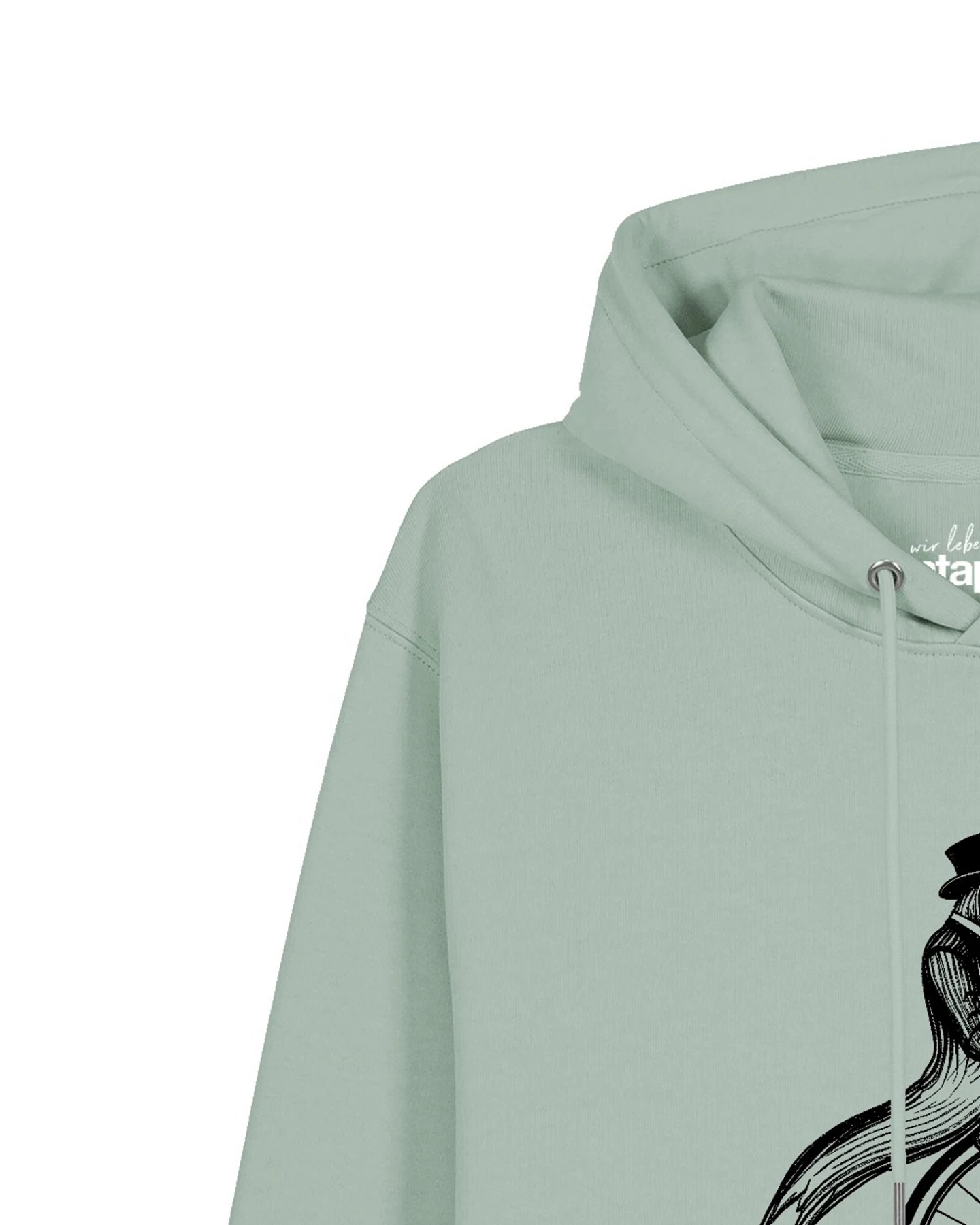 Watapparel Sweatshirt T-Rex auf Fahrrad – Ansicht 3