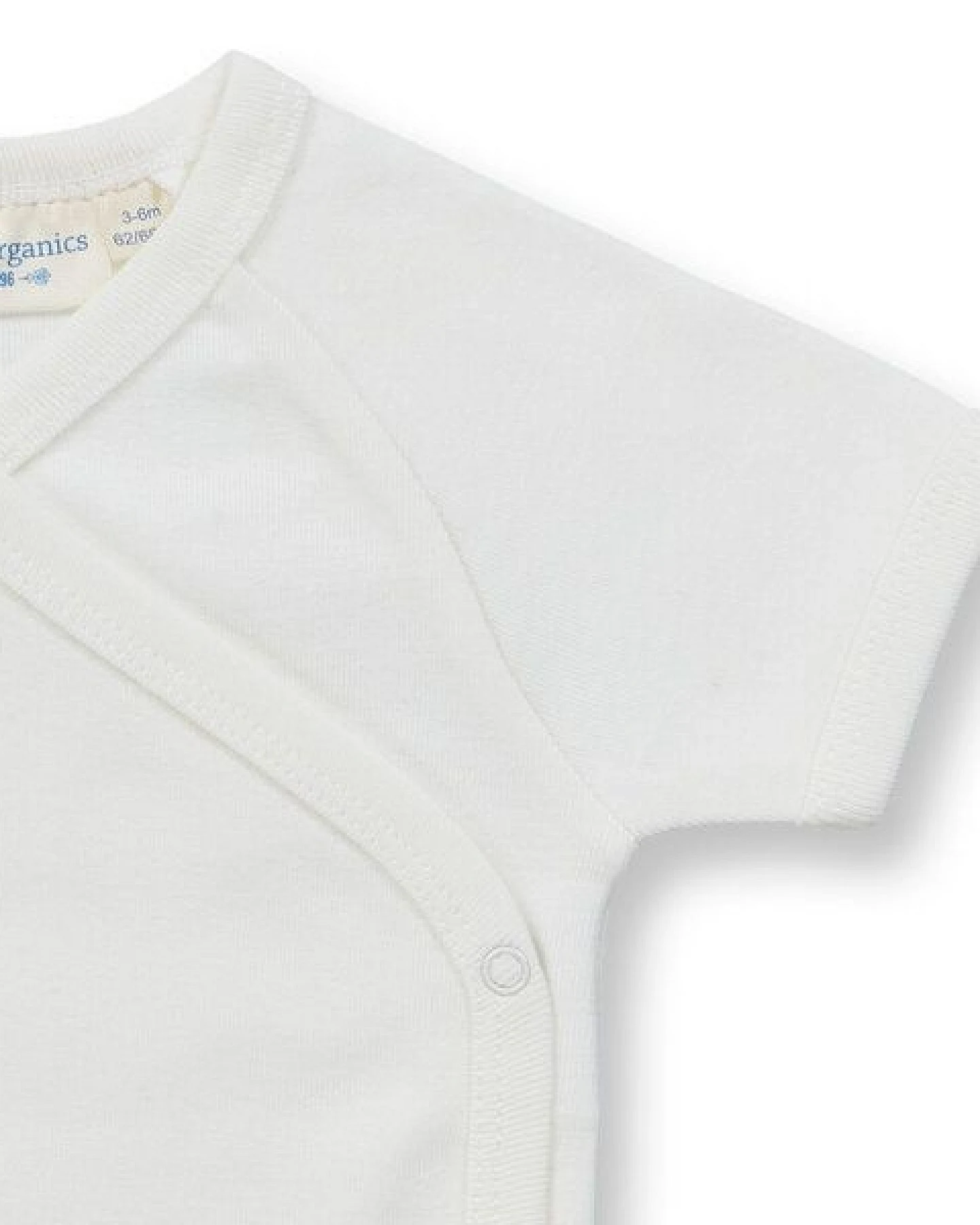 sense-organics Baby Wickelbody mit kurzen Ãrmel, Modell YGON – Ansicht 4