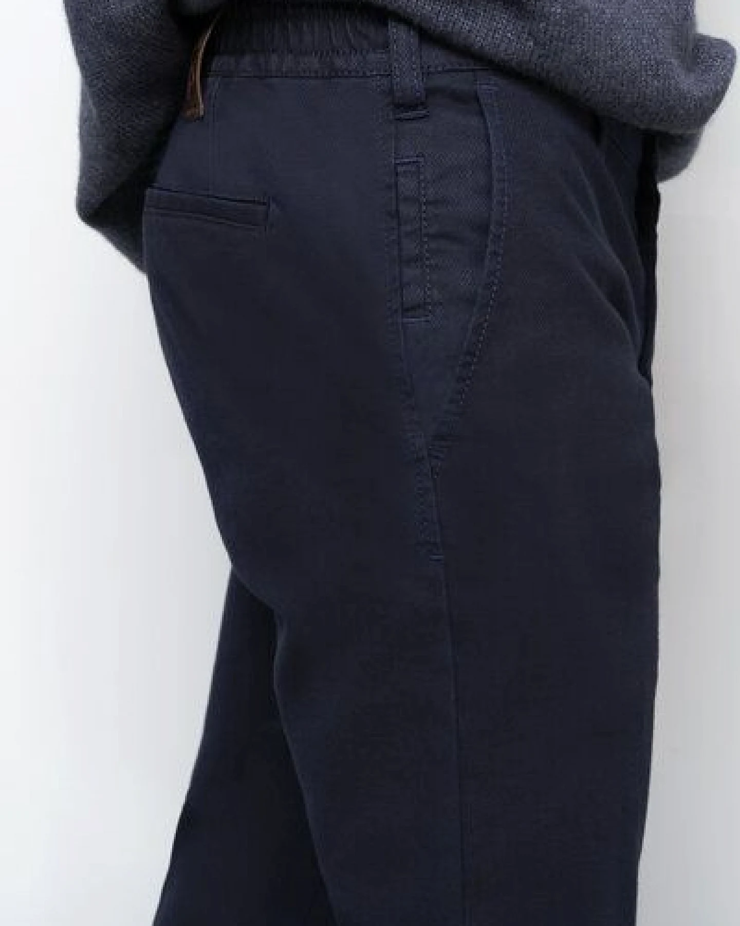 M 5 BY MEYER Sportliche Chino in Micro Struktur – Ansicht 4