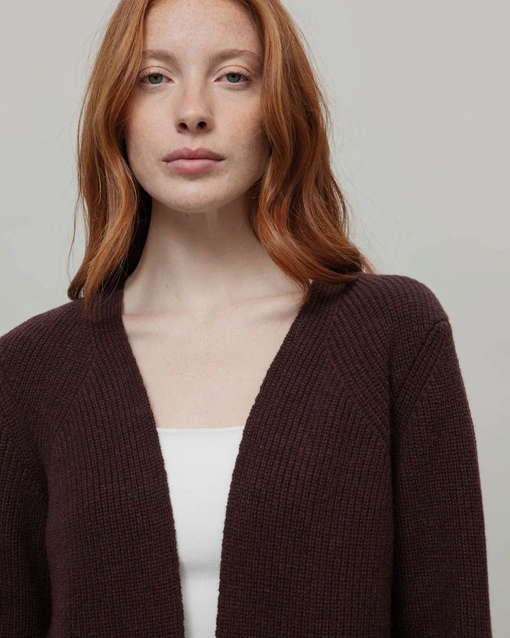 Wollstrickjacke Gioia
