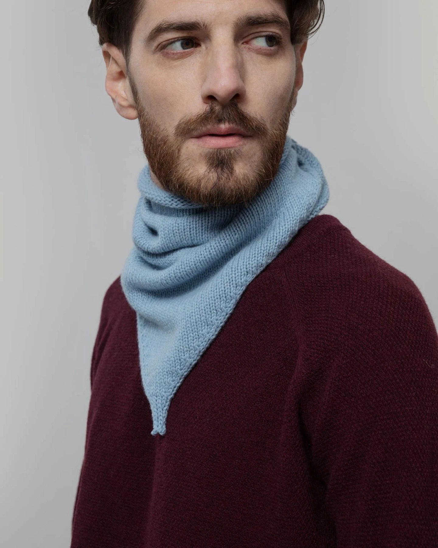 Wollschal Masha Bandana – Ansicht 3