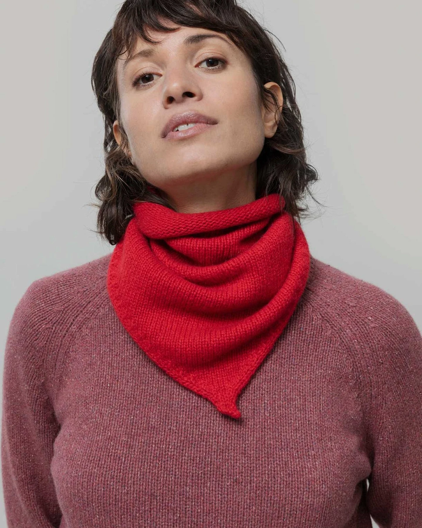 Wollschal Masha Bandana – Ansicht 2