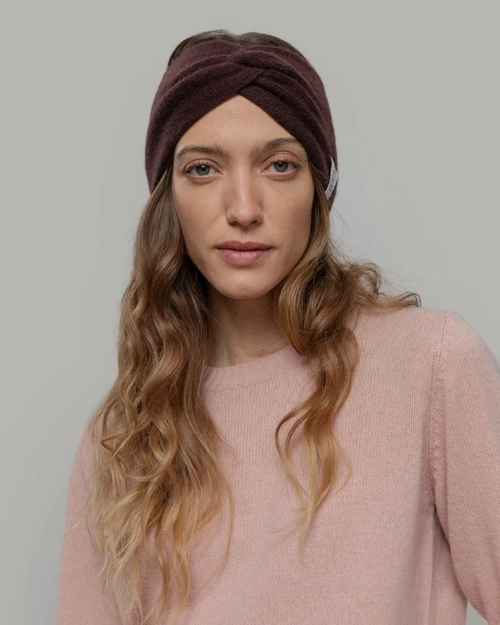 Produktseite: Wollstirnband Nadia