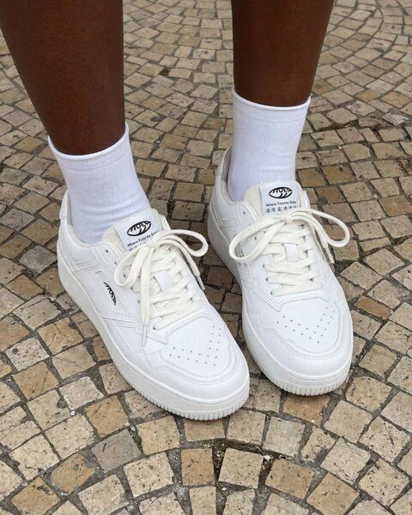MoEa Sneakers Origin - Full White - Corn – Ansicht 4