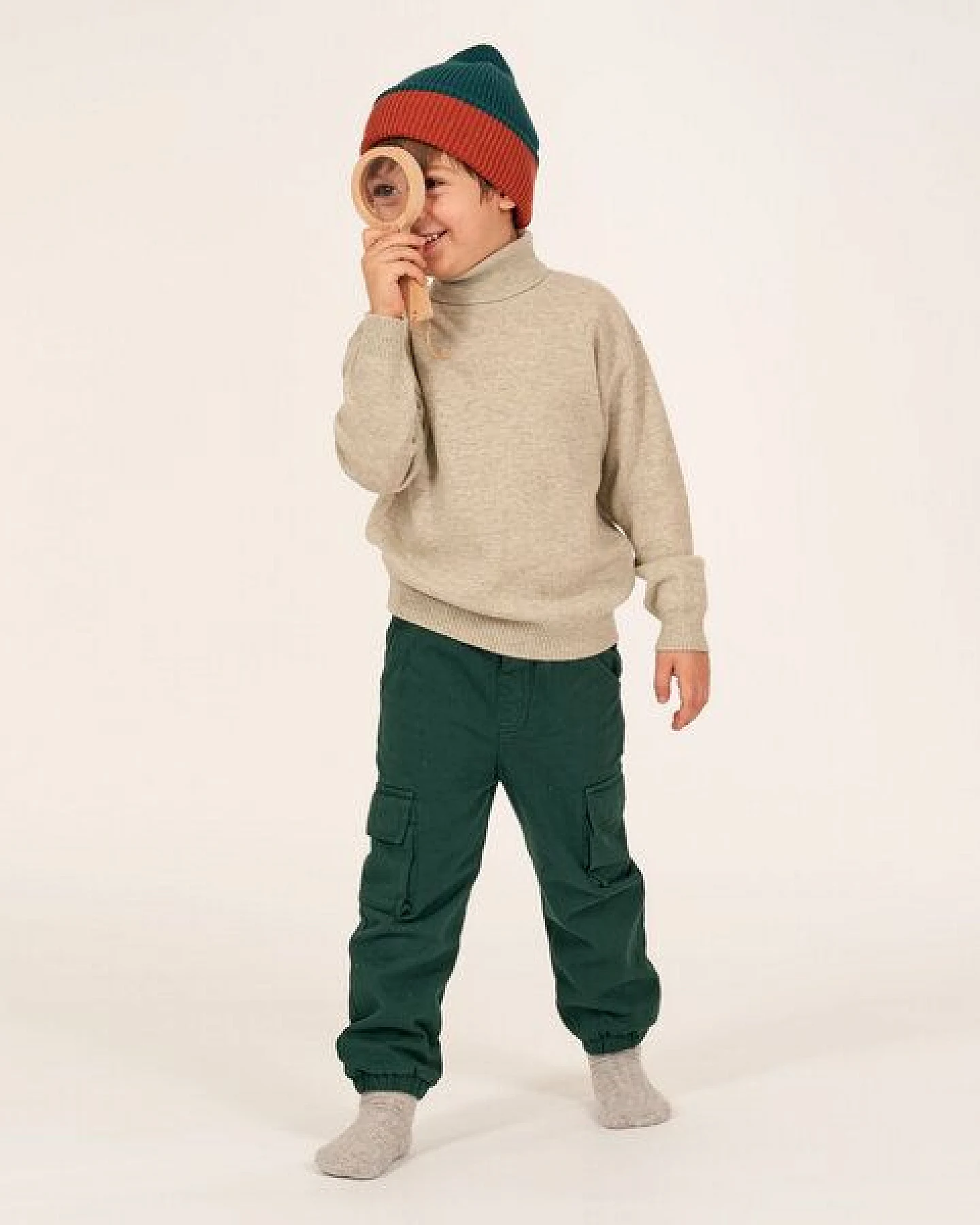 Sense Organics & friends in cooperation with GARY MASH Kinder Strickmütze aus Biobaumwolle – Ansicht 3