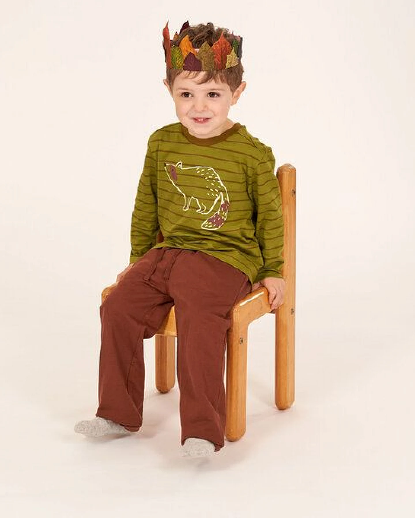 Sense Organics & friends in cooperation with GARY MASH Kinder Langarmshirt mit Motiv aus Biobaumwolle – Ansicht 4