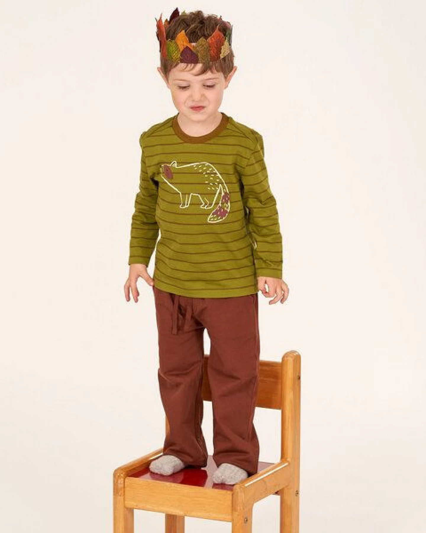 Sense Organics & friends in cooperation with GARY MASH Kinder Langarmshirt mit Motiv aus Biobaumwolle – Ansicht 3