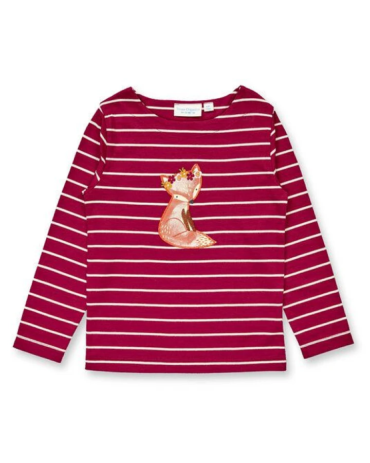 Sense Organics & friends in cooperation with GARY MASH Kinder Langarmshirt Ringel aus Biobaumwolle