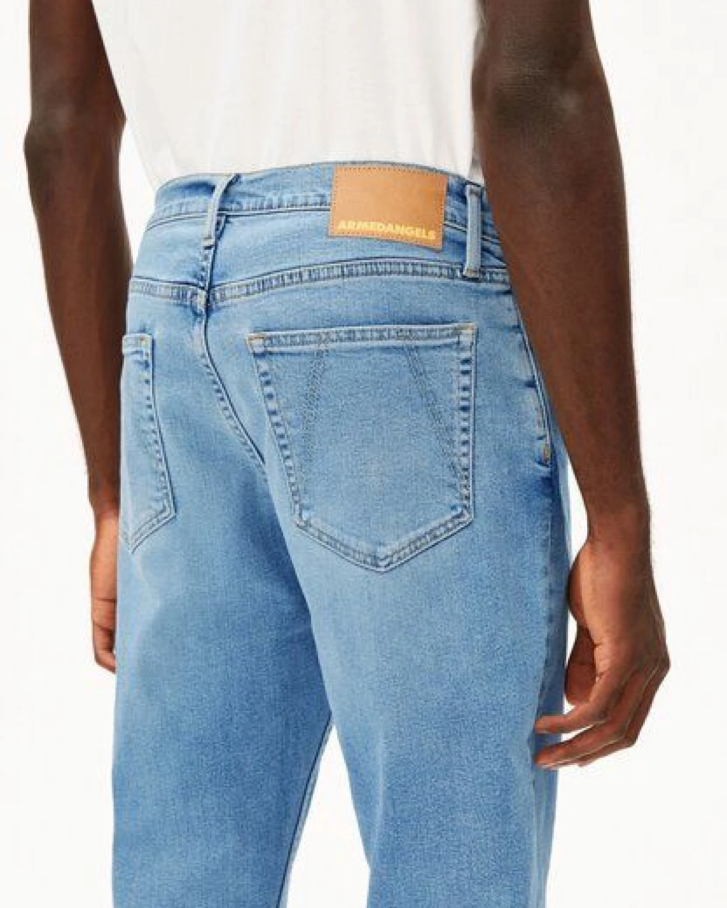 ARMEDANGELS AARJO TARPA Herren Tapered Jeans recycelter Baumwoll Mix Comfort Stretch – Ansicht 3
