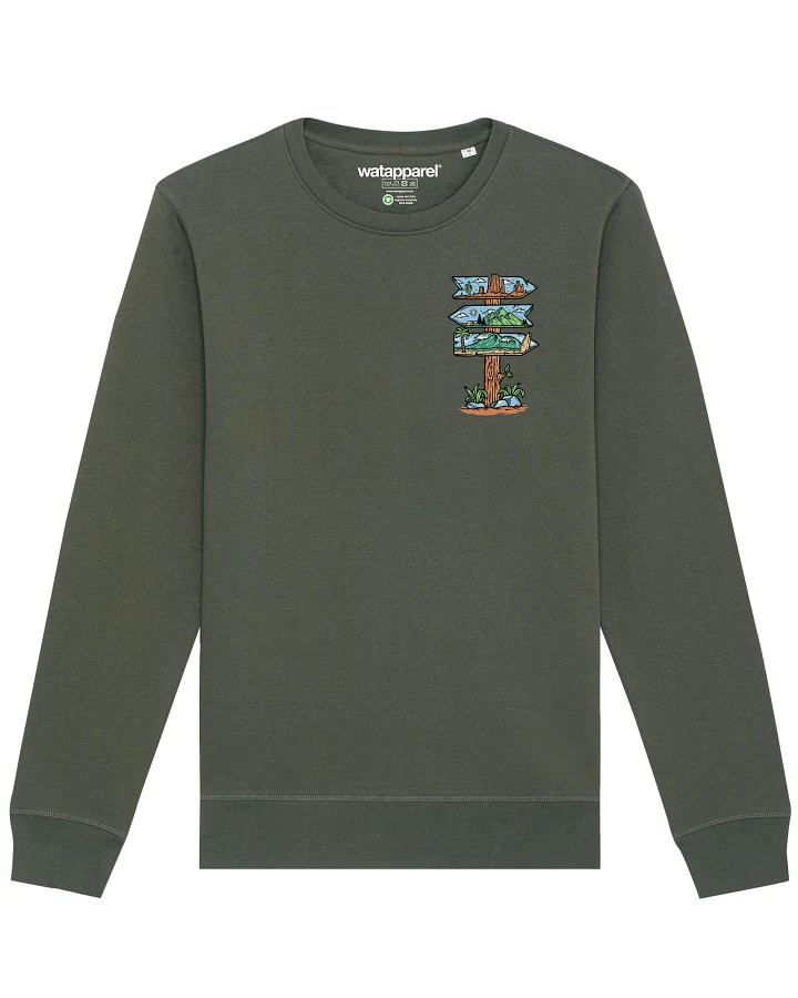 Watapparel Sweatshirt Adventure is everywhere