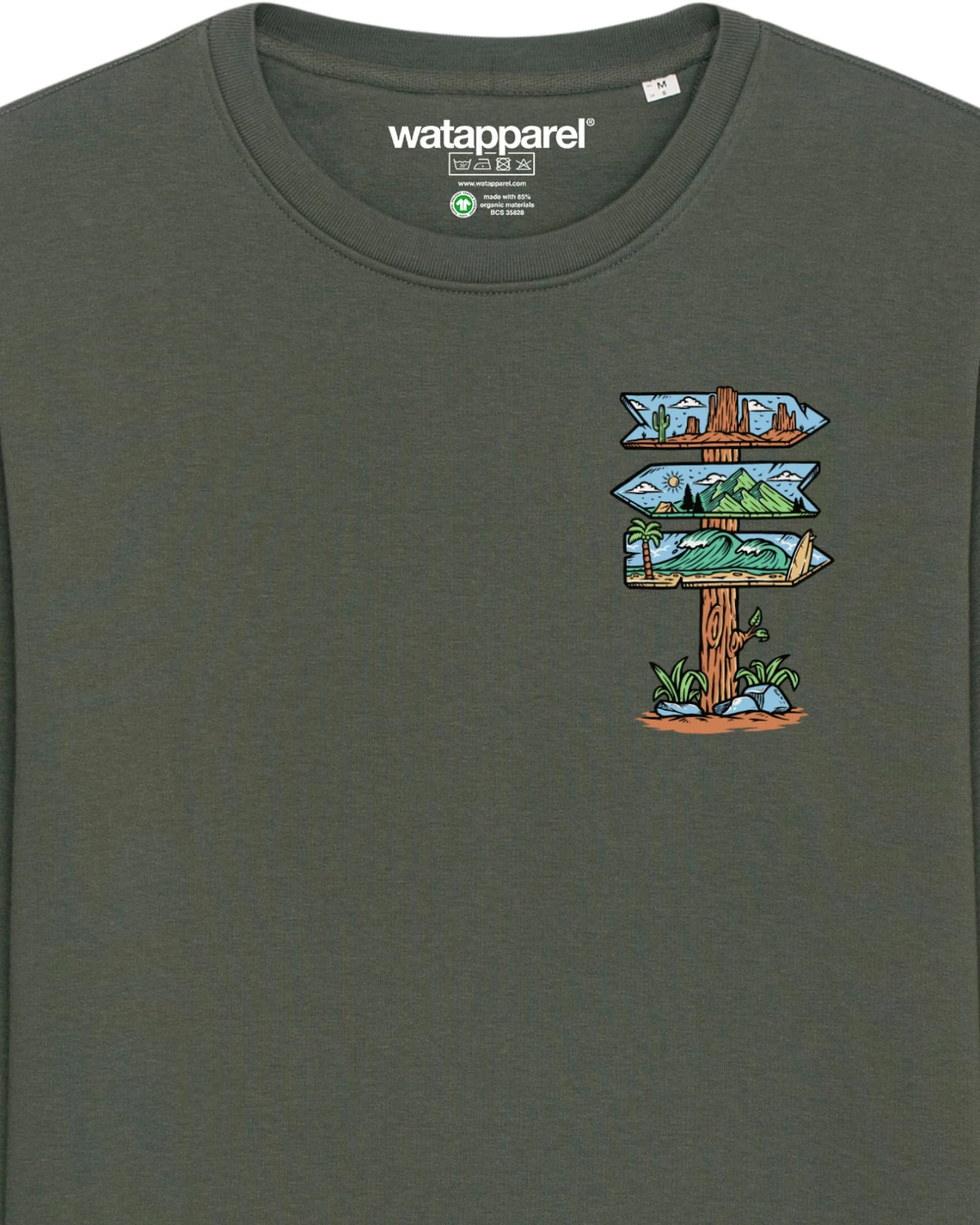 Watapparel Sweatshirt Adventure is everywhere – Ansicht 3