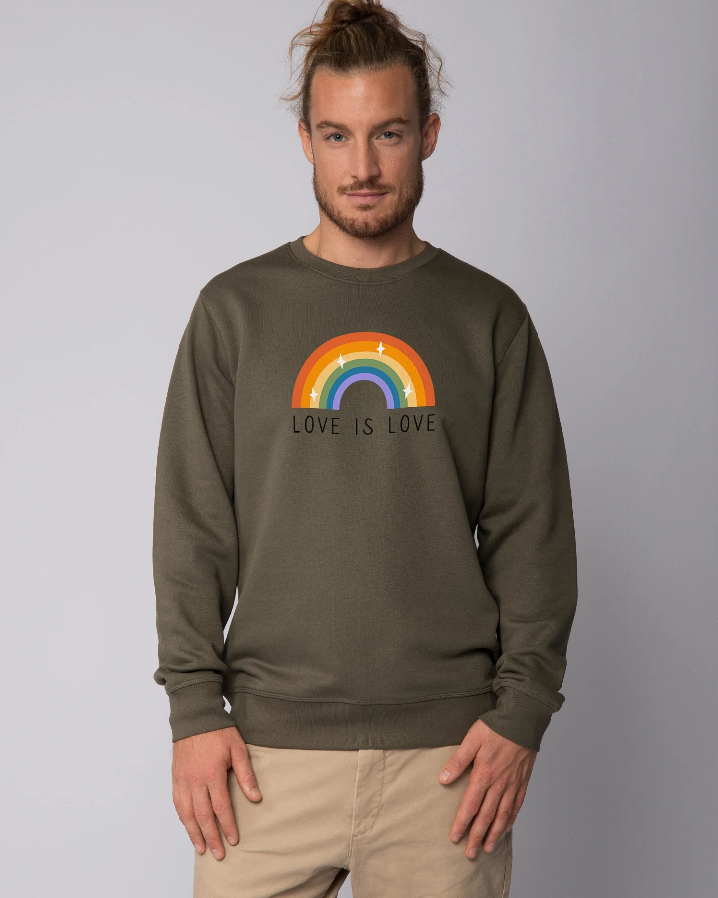 Watapparel Sweatshirt Love is Love – Ansicht 2