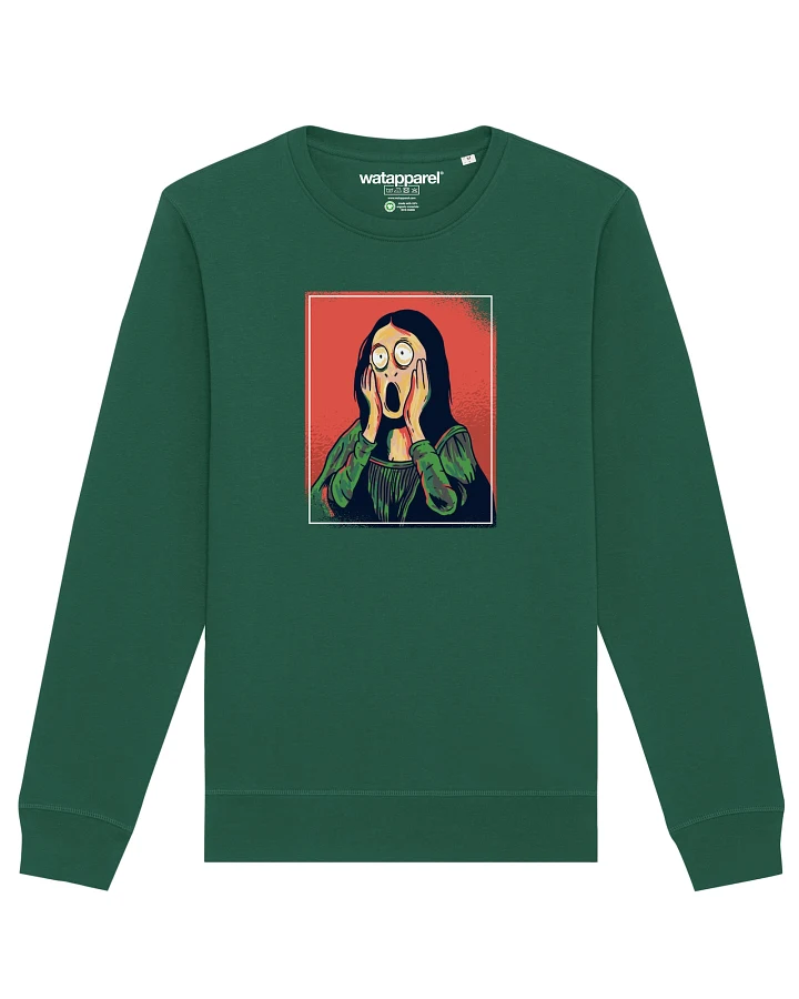 Watapparel Sweatshirt Mona Lisa Scream