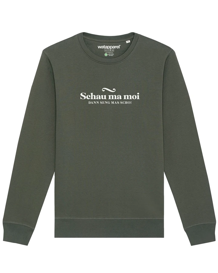 Watapparel Sweatshirt Schau ma moi dann seng mas scho