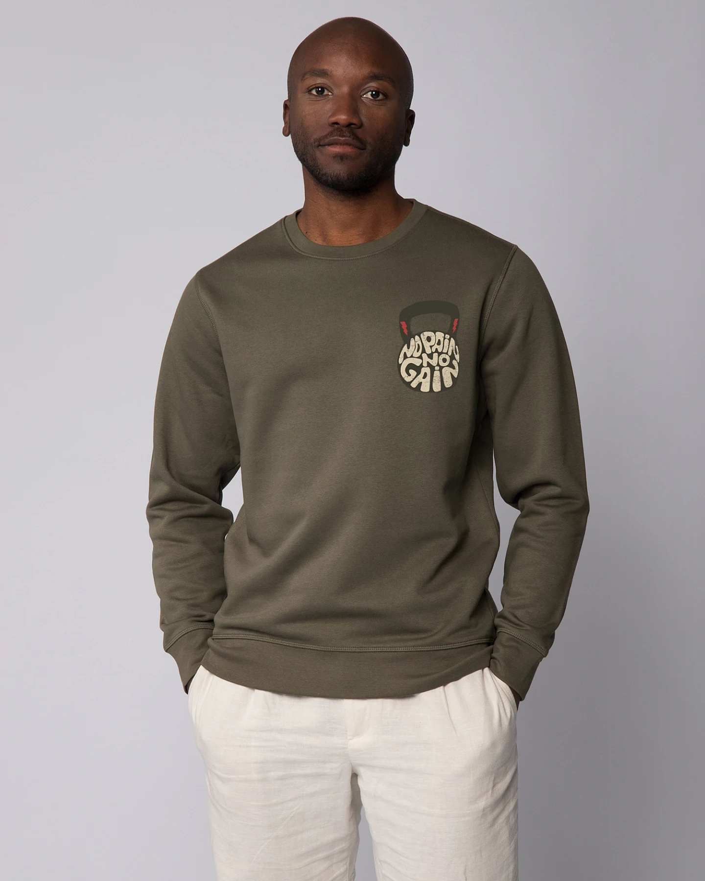 Watapparel Sweatshirt No Pain, no Gain – Ansicht 2