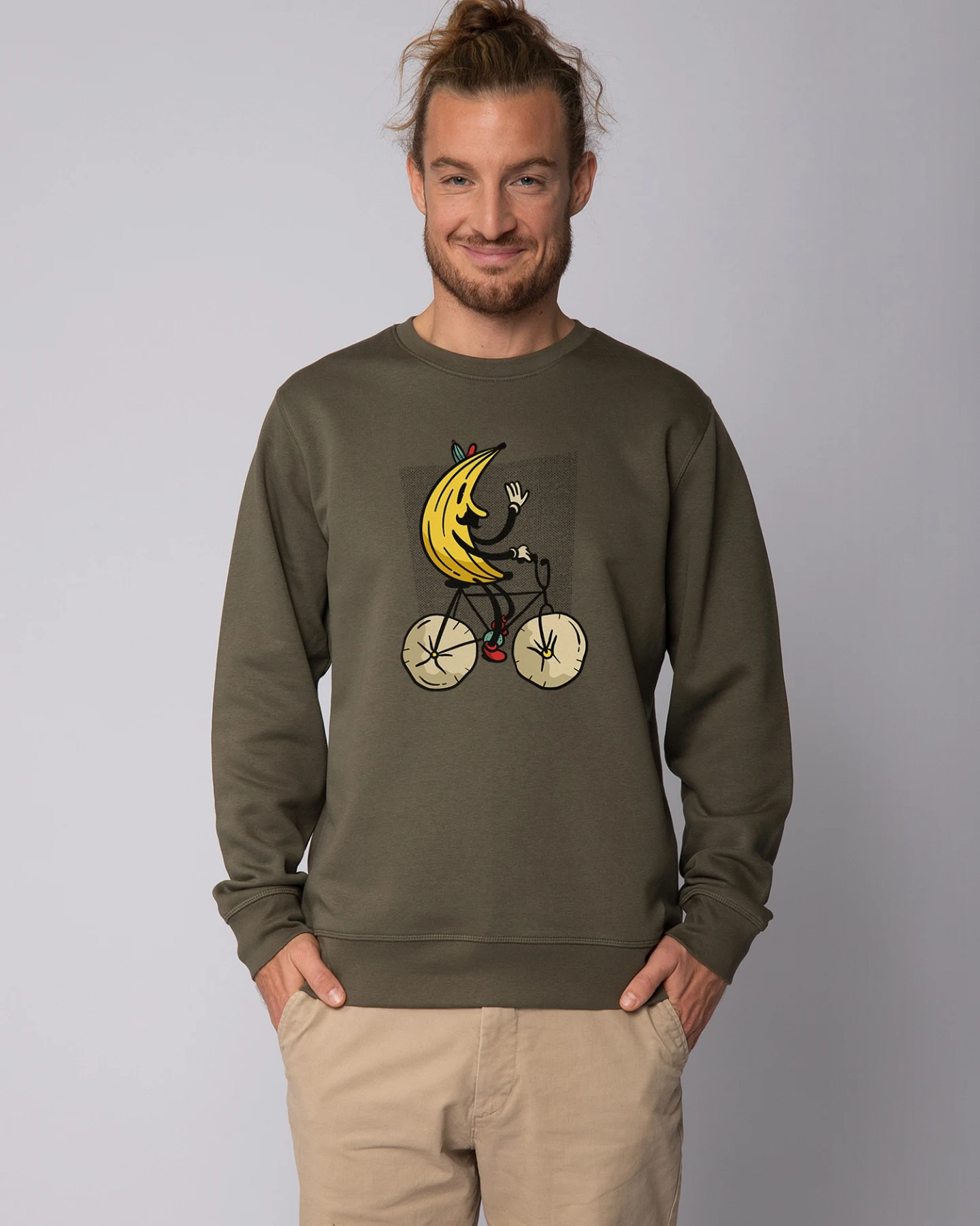Watapparel Sweatshirt Banana Rider – Ansicht 2