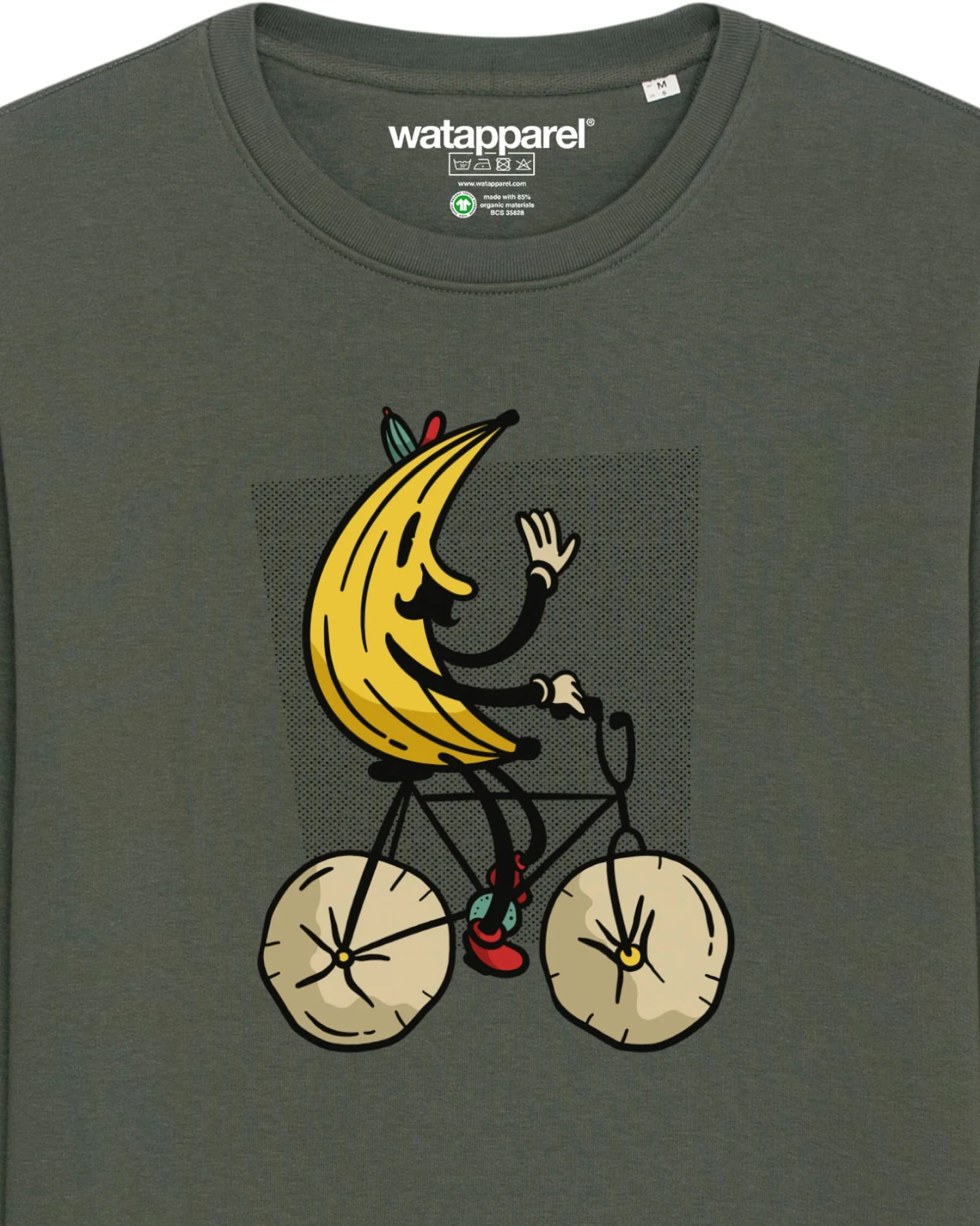 Watapparel Sweatshirt Banana Rider – Ansicht 3
