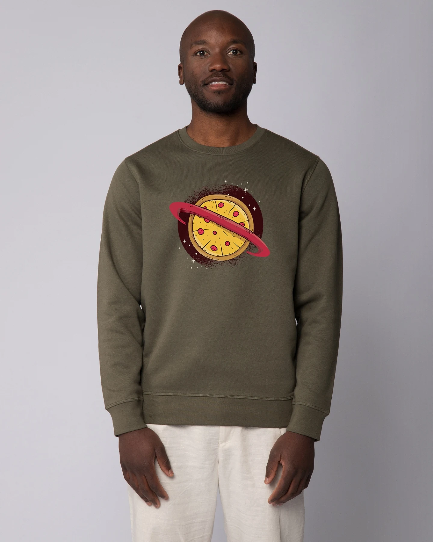 Watapparel Sweatshirt Pizza Planet – Ansicht 2