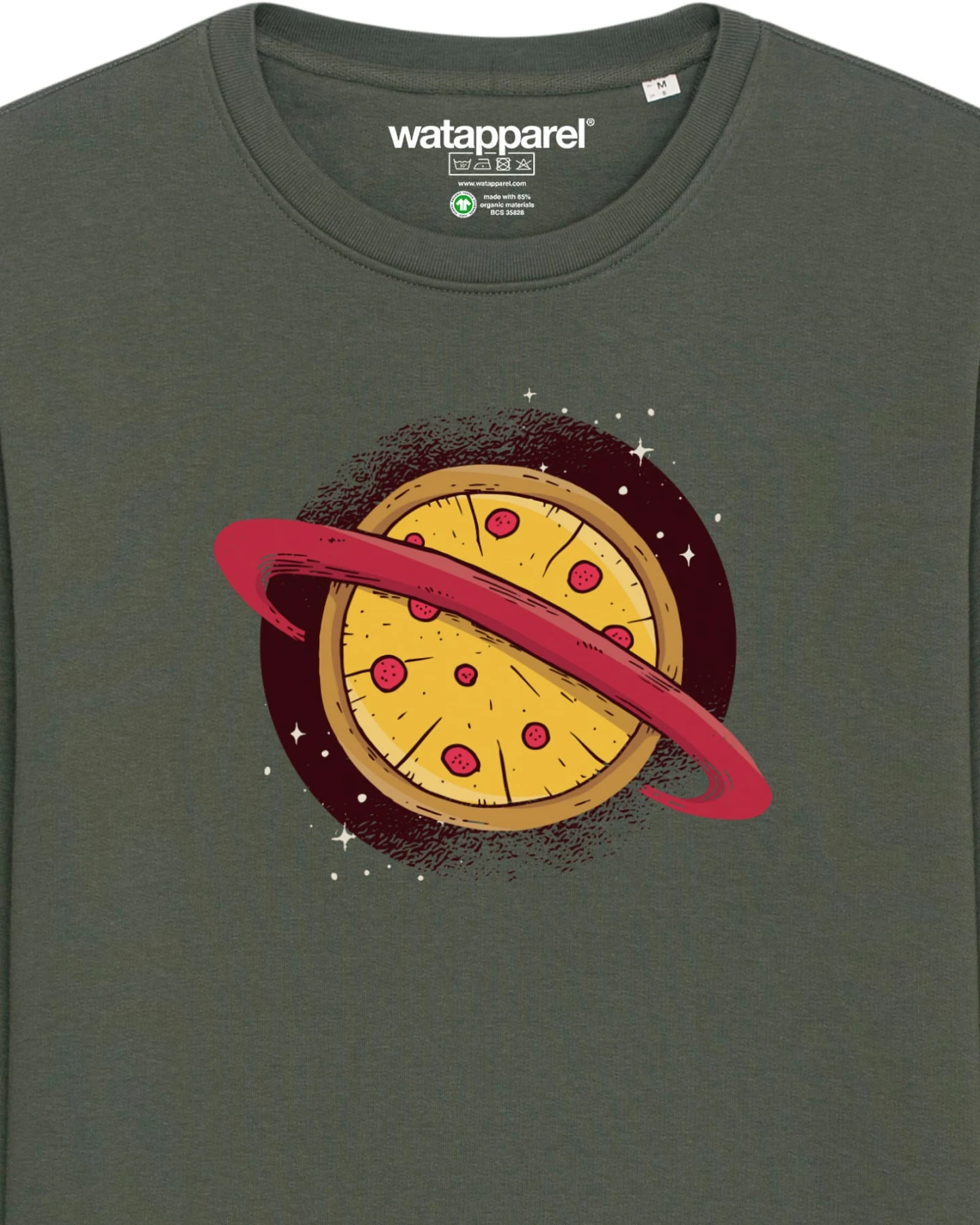 Watapparel Sweatshirt Pizza Planet – Ansicht 3