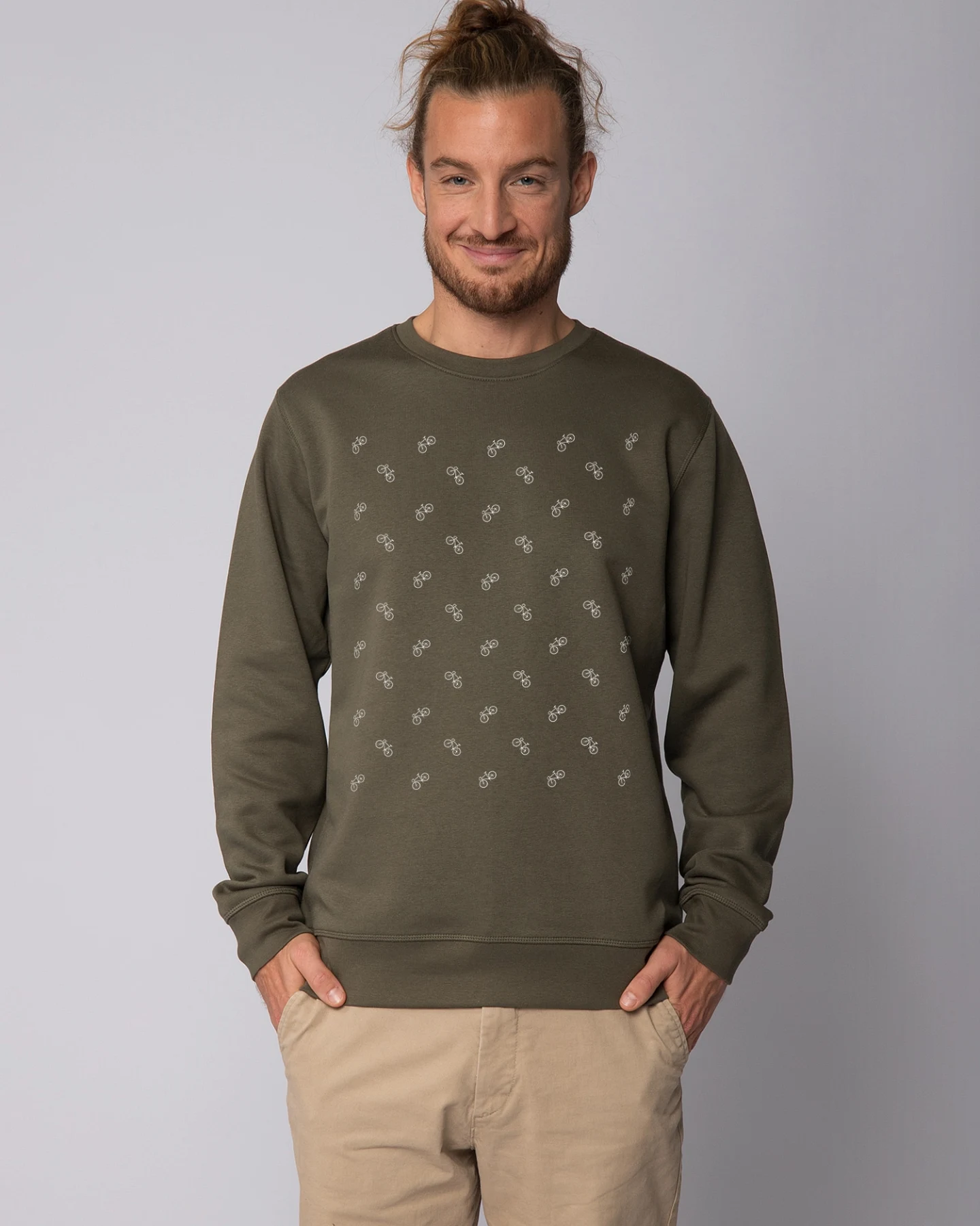 Watapparel Sweatshirt Fahrräder – Ansicht 2
