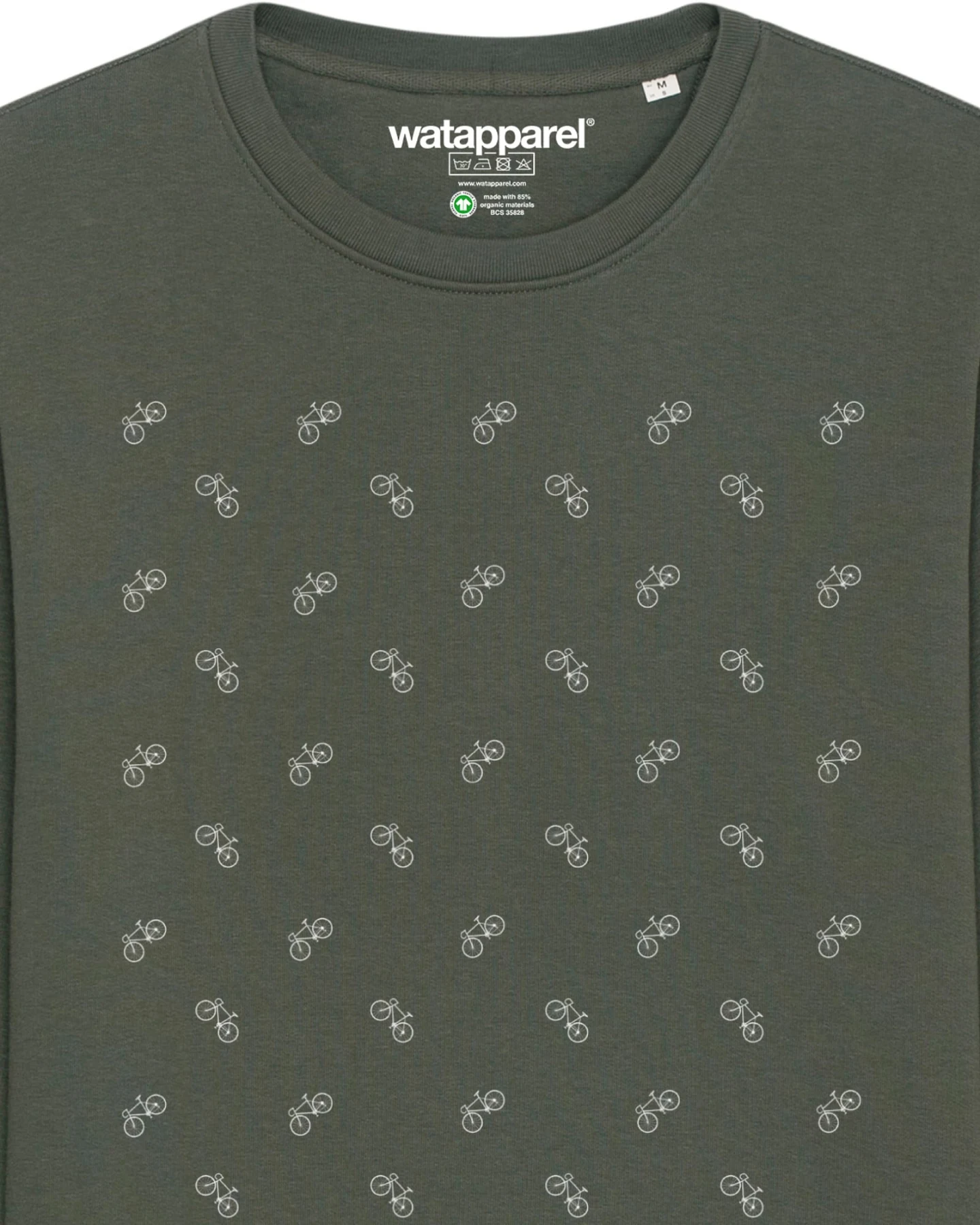 Watapparel Sweatshirt Fahrräder – Ansicht 3