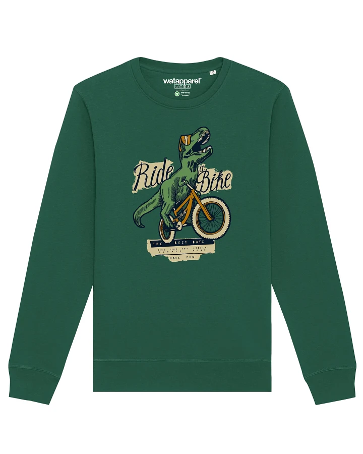 Produktseite: Watapparel Sweatshirt T-Rex Fahrrad