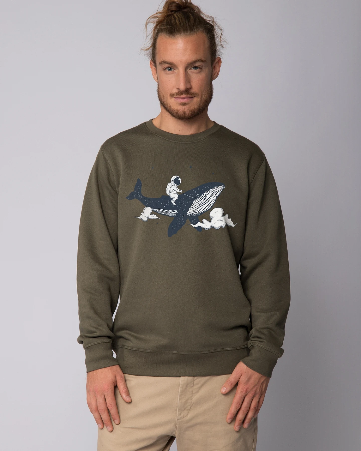 Watapparel Sweatshirt Spacewhale – Ansicht 2