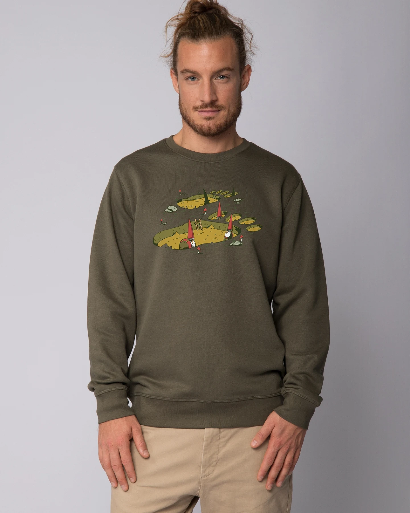 Watapparel Sweatshirt Gnome Footprint – Ansicht 2