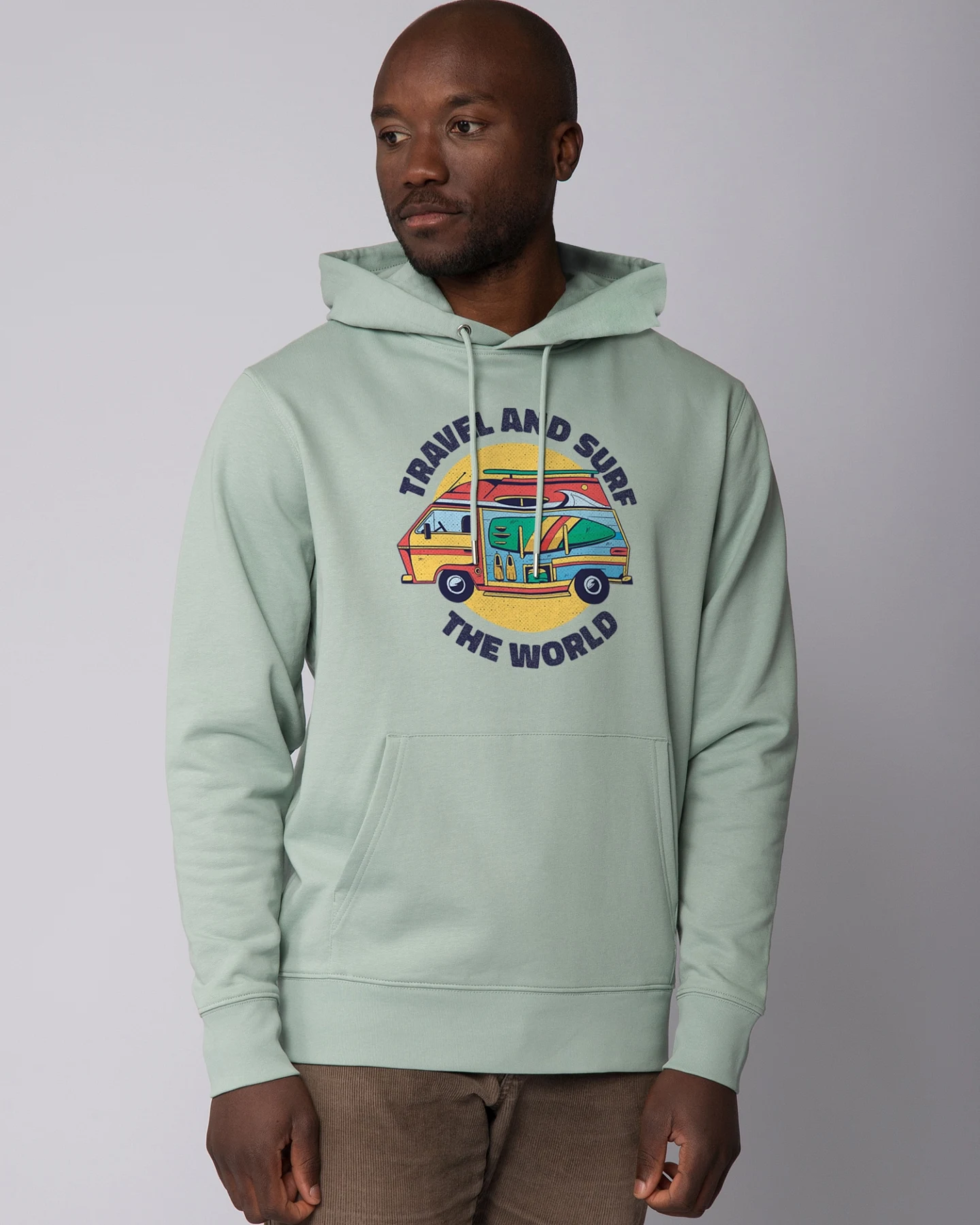 Watapparel Sweatshirt Travel and surf – Ansicht 2