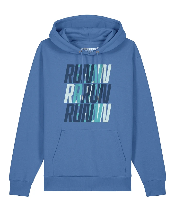 Watapparel Sweatshirt Run, Run, Run blue