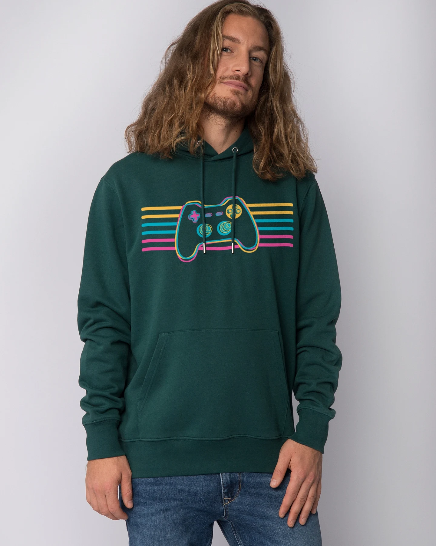 Watapparel Sweatshirt Retro Joystick – Ansicht 2