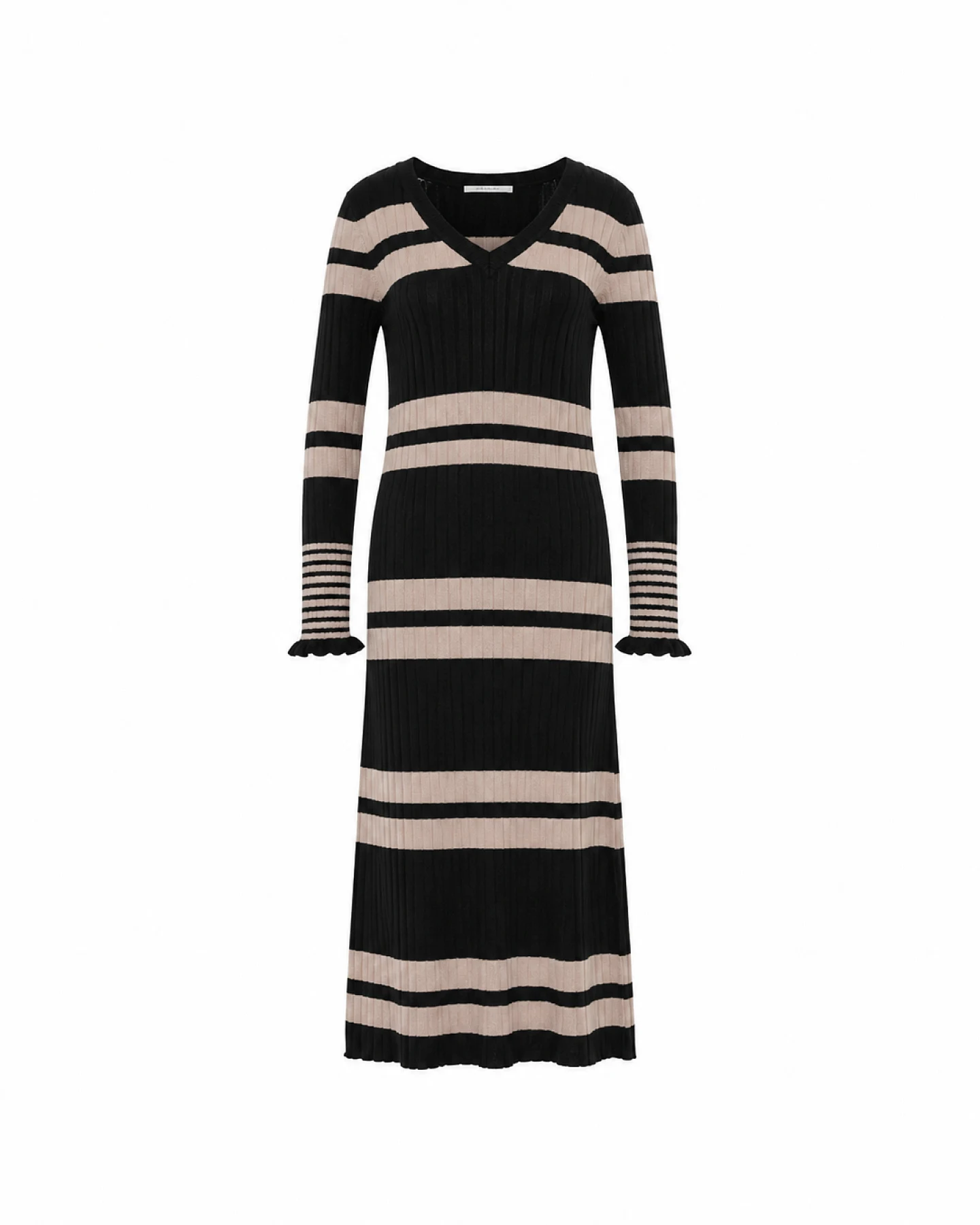 Rippen Strickkleid (GOTS) – Ansicht 2