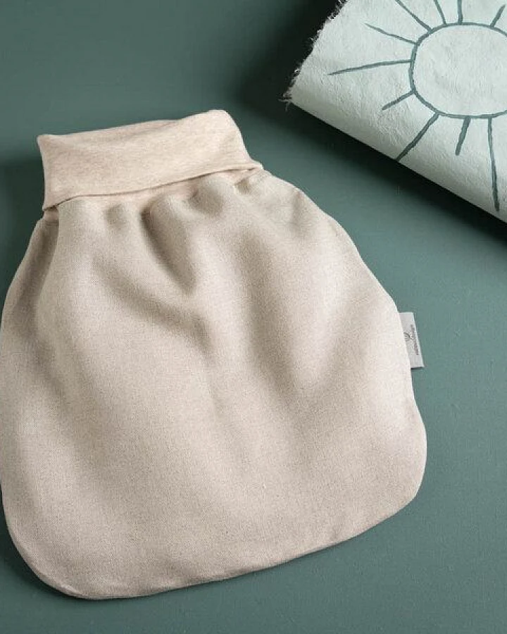 nahtur-design Strampelsack aus 100% Bio-Leinen