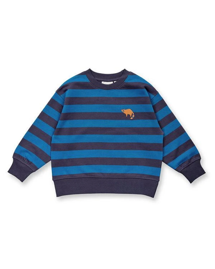 sense-organics Sense Organics Kinder Sweatshirt Ringel Bio Baumwolle