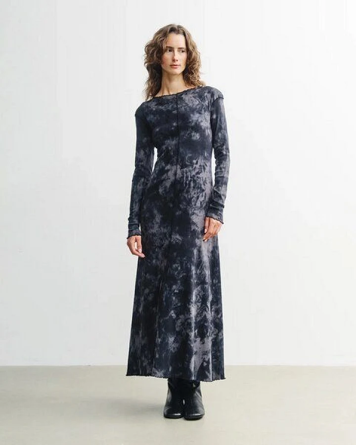 Rotholz - Pin-Tucked Dress Longsleeve