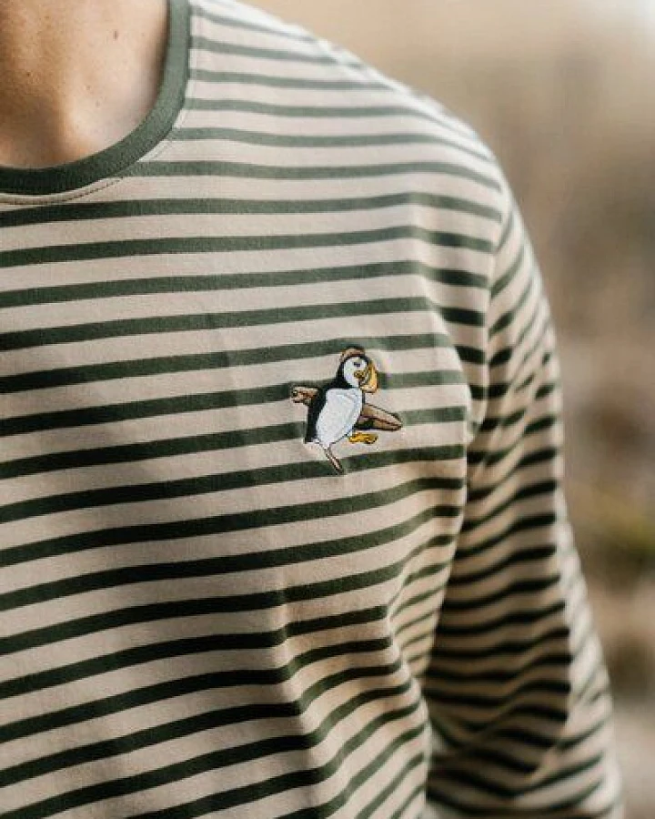 LAKOR Longsleeve aus Bio-Baumwolle - Ahoy! Mini Sea Parrot