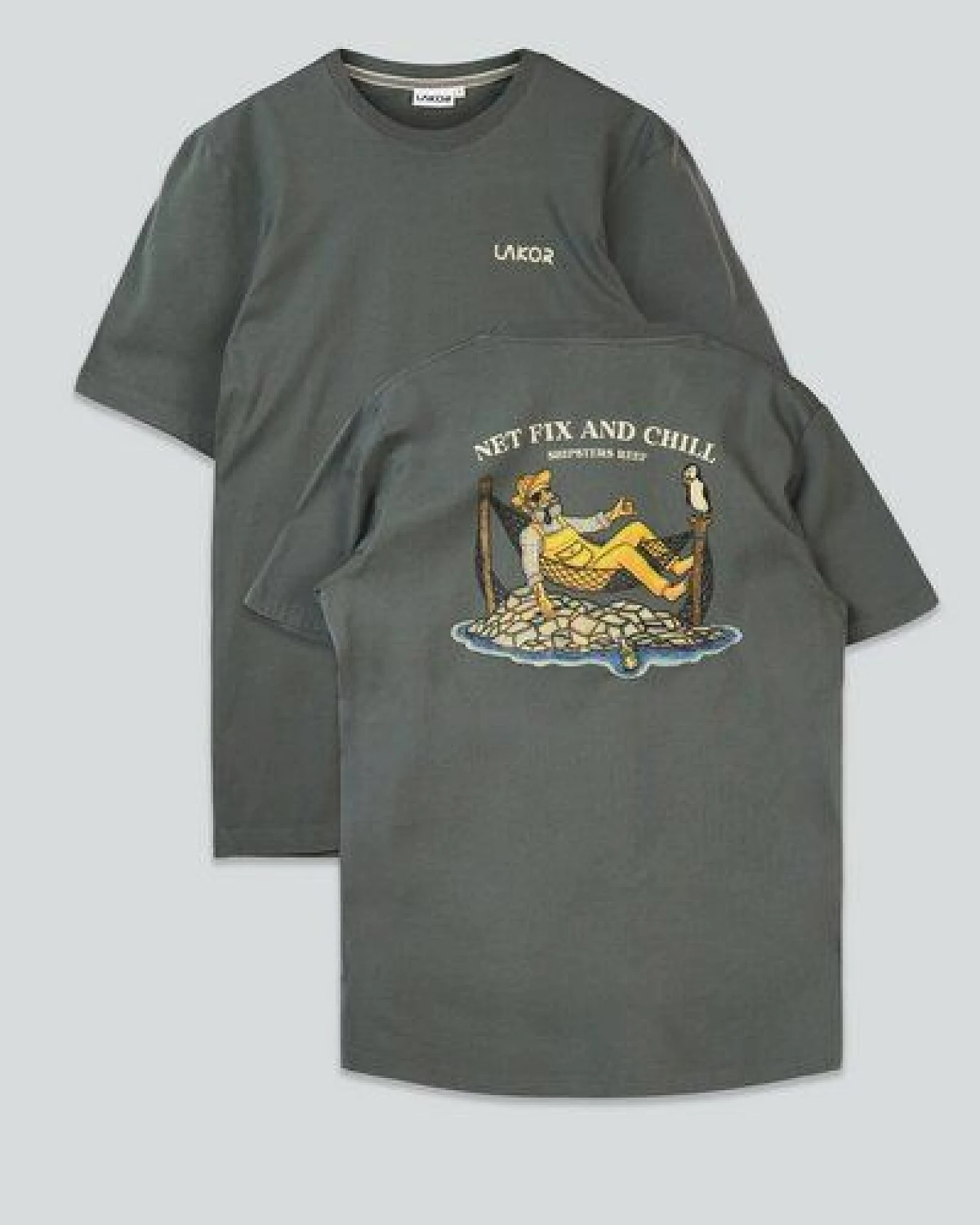 LAKOR T-Shirt aus Bio-Baumwolle - Shipsters Reef – Ansicht 3