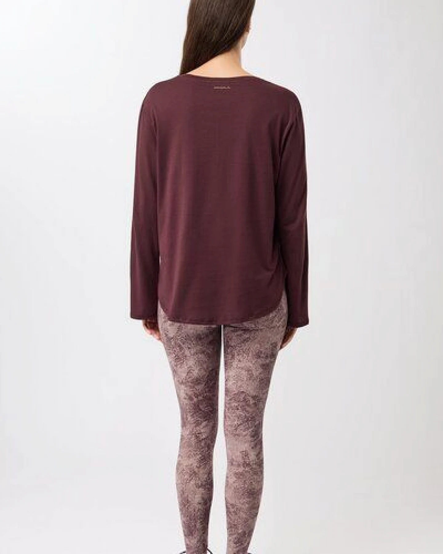 Mandala Halfmoon Longsleeve – Ansicht 3