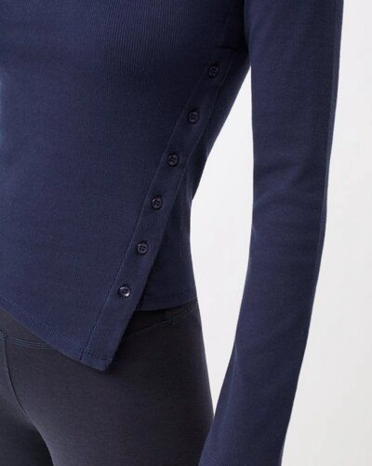 Mandala Side Button Longsleeve – Ansicht 3
