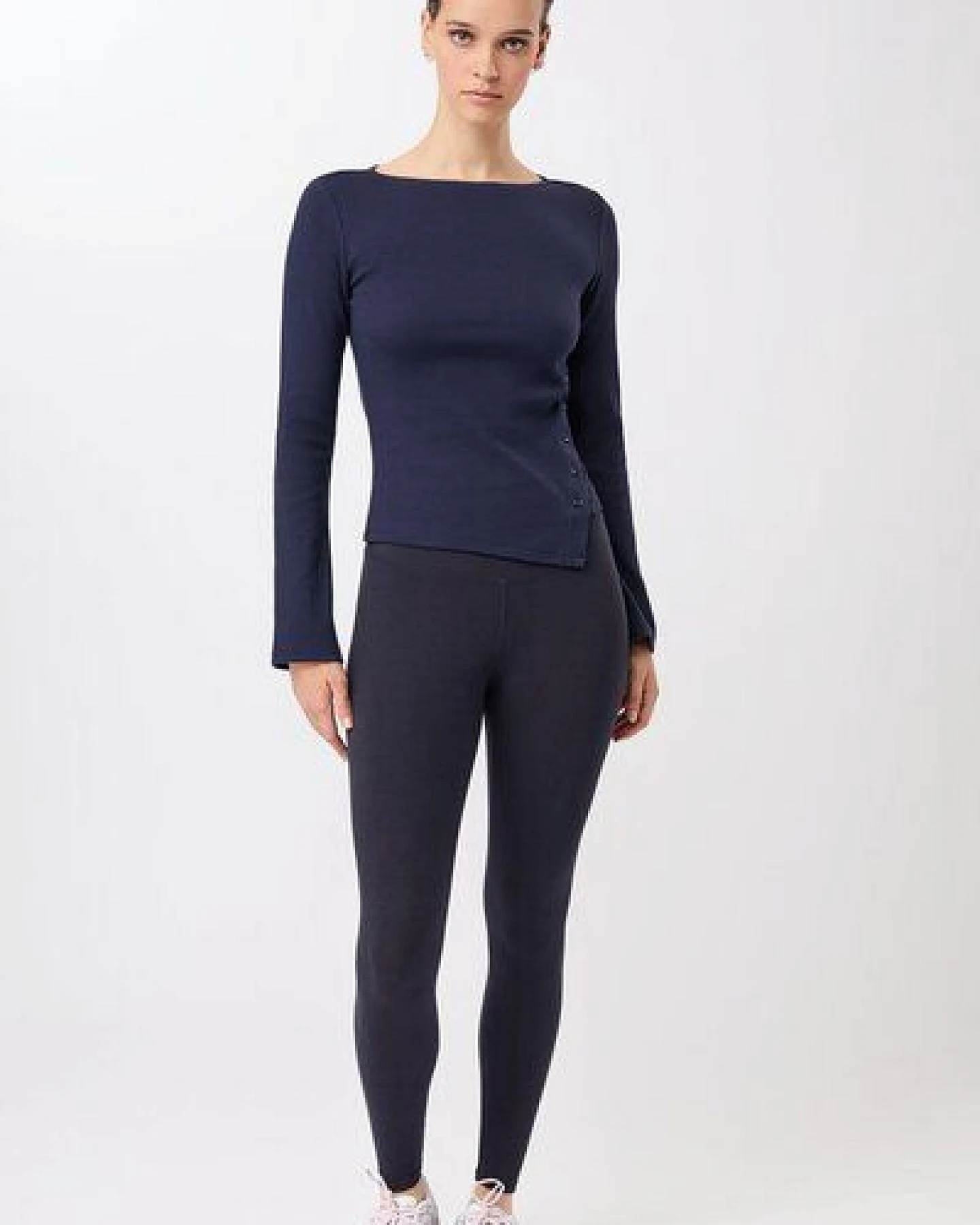 Mandala Side Button Longsleeve – Ansicht 4
