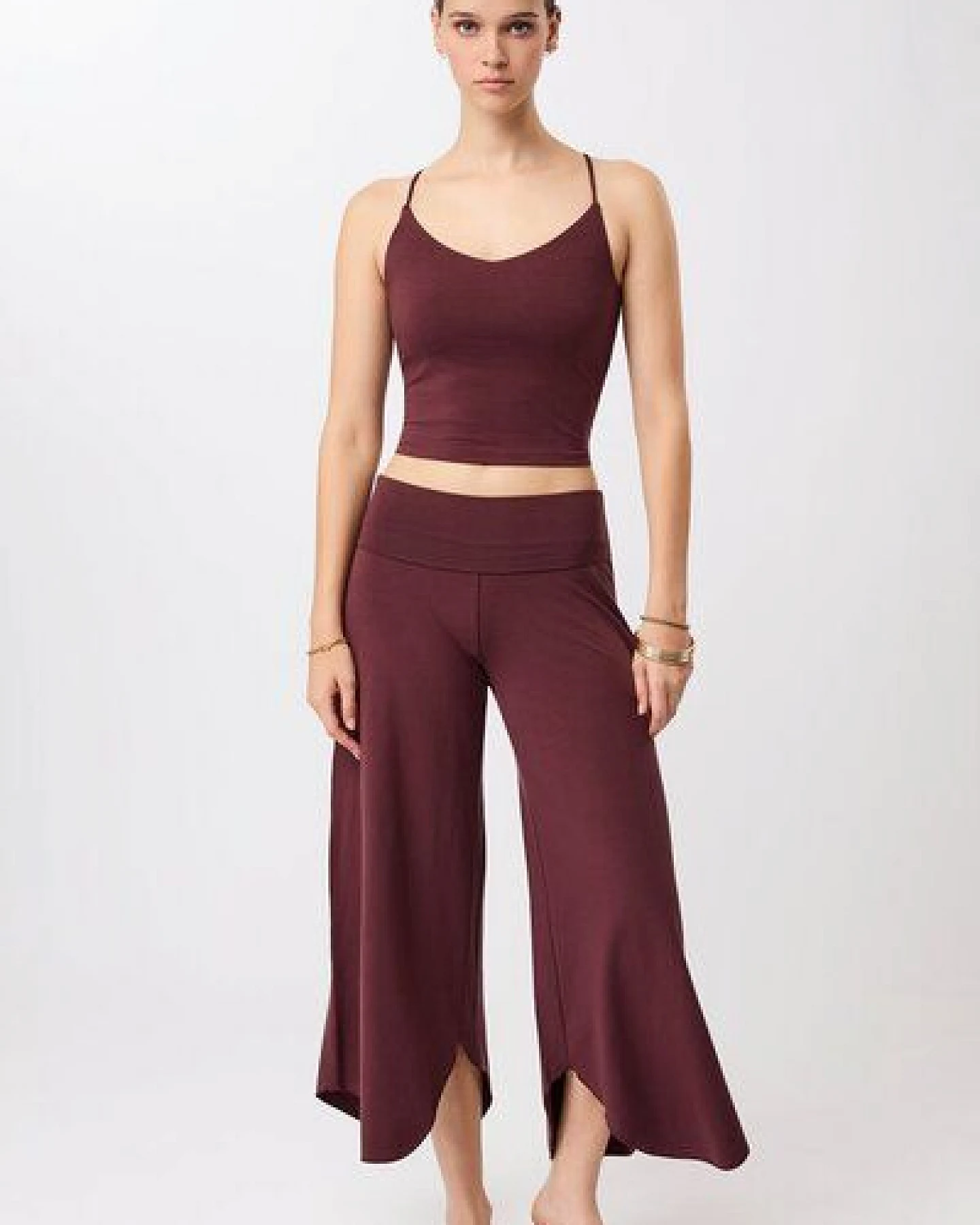 Mandala Cropped Pilates Top – Ansicht 3